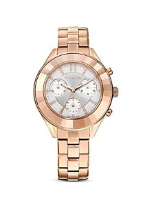 Women's Octea Lux Sport Chronograph Stainless Steel Silver Dial Watch