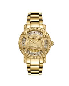 Women's Olympia 10 Year Stainless Steel Gold Dial Watch