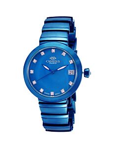 Women's ON5559SS Stainless Steel Blue Dial Watch