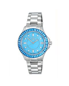 Women's ON7323 Stainless Steel Blue Dial Watch