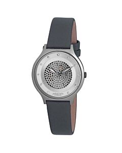 Women's Orstead Leather Silver Dial Watch