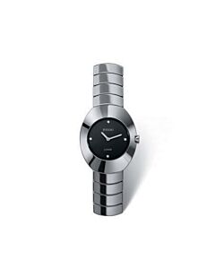 Women's Ovation Ceramic Black Dial Watch
