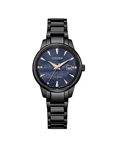Women's Pair Stainless Steel Blue Dial Watch