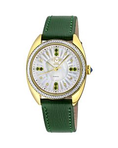 Women's Palermo Leather Mother of Pearl Dial Watch