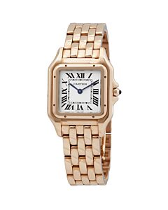Women's Panthere de Cartier 18kt Pink Gold Silver Dial Watch