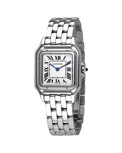Women's Panthere de Cartier Stainless Steel Silver Dial