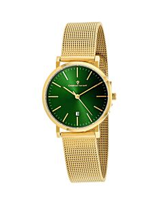 Women's Paradigm Stainless Steel Green Dial Watch