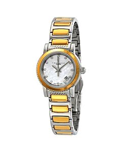 Womens-Parisii-Stainless-Steel-Mother-of-Pearl-Dial
