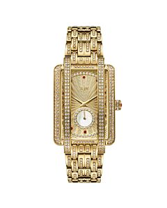 Women's Platinum Series Stainless Steel Gold-tone Dial Watch