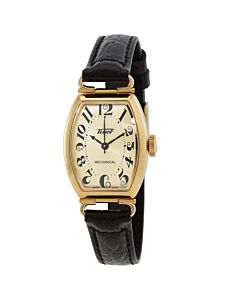 Women's Heritage Porto Leather Ivory Dial Watch