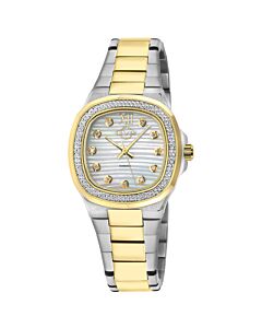 Women's Potente Stainless Steel Mother of Pearl Dial Watch