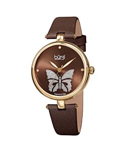 Women's Smooth Leather Brown Dial