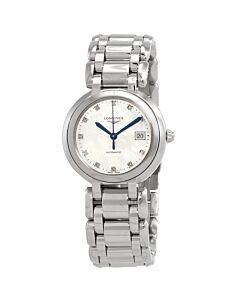 Women's Primaluna Stainless Steel White Mother of Pearl Dial