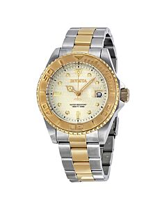 Women's Pro Diver Two-tone (Silver-tone and 18kt Gold Ion-plated) St Champagne Dial