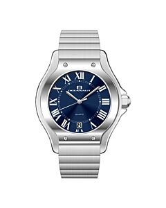 Women's Rayonner Stainless Steel Blue Dial Watch