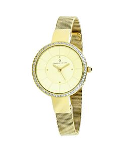 Women's Reign Stainless Steel Gold-tone Dial Watch