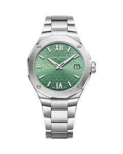Women's Riviera Stainless Steel Green Dial Watch