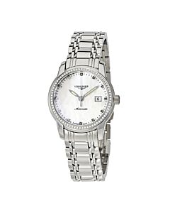 Women's Saint-Imier Collection Stainless Steel Mother of Pearl Dial Watch