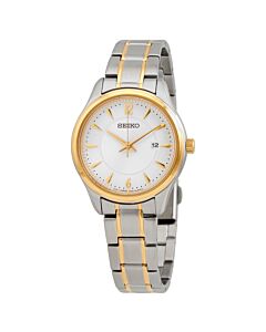Women's Sapphire Stainless Steel Silver-tone Dial Watch
