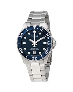 Women's Seastar 1000 Stainless Steel Blue Dial Watch