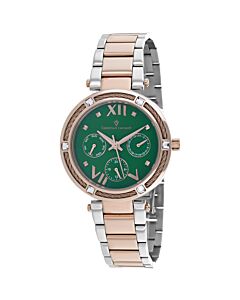 Women's Sienna Stainless Steel Green Dial Watch