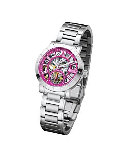 Women's SOHO Stainless Steel Pink Dial Watch