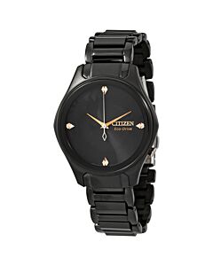 Womens-Black-Ion-Plated-Stainless-Steel-Black-Dial-Watch