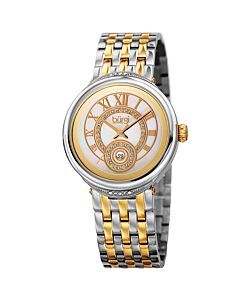 Women's Stainless Steel Mother of Pearl (Swarovski Crystal-set) Dial Watch