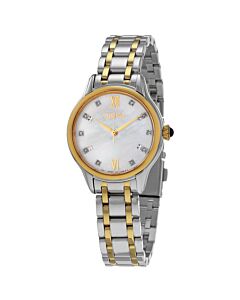 Women's Diamond Collection Stainless Steel Mother of Pearl Dial Watch