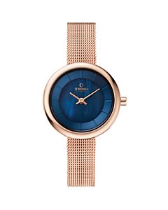 Women's Stille Stainless Steel Blue Dial Watch