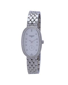 Women's Symphonette Stainless Steel White Mother of Pearl Dial Watch
