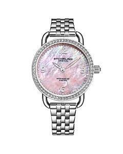 Women's Symphony Stainless Steel Pink Dial Watch
