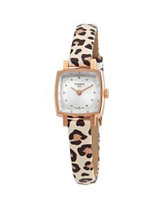 Women's T-Lady Synthetic Silver Dial Watch