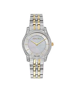 Women's Tacy Stainless Steel Mother of Pearl Dial Watch