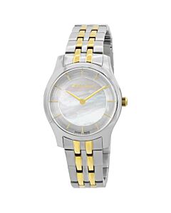 Women's Tacy Stainless Steel White Dial Watch