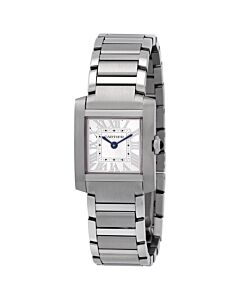 Women's Tank Francaise Stainless Steel Silver Dial Watch