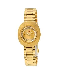 Women's The Original S Stainless Steel Gold Dial