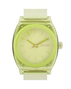 Women's Time Teller P Polycarbonate Lime Dial Watch