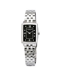 Women's Toccata Stainless Steel Black Dial Watch