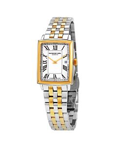 Women's Toccata Stainless Steel White Dial Watch