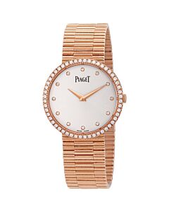 Women's Altiplano Traditional 18kt Rose Gold Silver Dial Watch