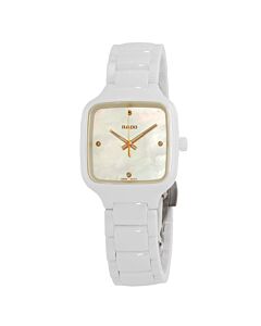 Women's True Ceramic White Mother of Pearl Dial Watch