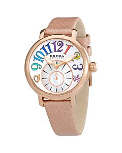 Womens-Valentina-Modern-Saffiano-Leather-White-Dial-Watch