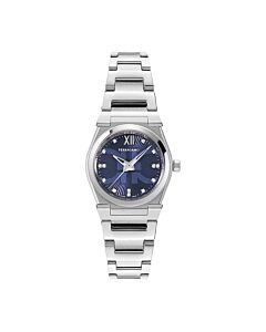 Women's Vega Stainless Steel Blue Dial Watch