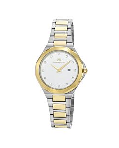 Women's Victoria Stainless Steel Gold-tone Dial Watch