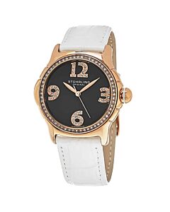 Women's Vogue Leather Grey Dial Watch