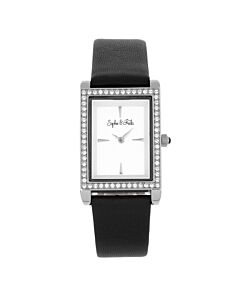 Women's Wilmington Leather Silver Dial Watch
