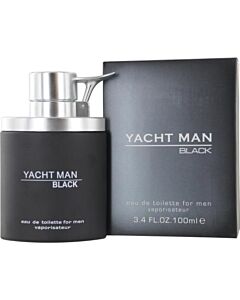 Yacht Man Black / Myrurgia EDT Spray 3.4 oz (100 ml) (m)