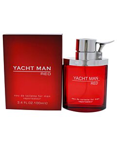 Yacht Man Red / Myrurgia EDT Spray 3.4 oz (100 ml) (m)