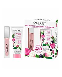 Yardley Of London Ladies English Rose Gift Set Fragrances 5056179301832